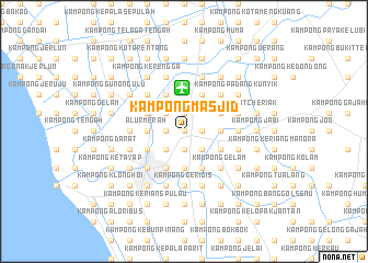 map of Kampong Masjid