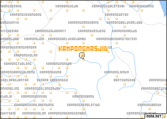 map of Kampong Masjid