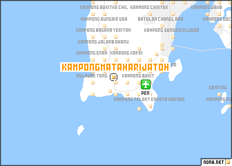 map of Kampong Matahari Jatoh