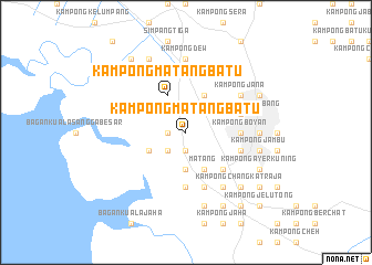 map of Kampong Matang Batu