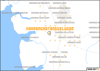 map of Kampong Matang Gelugor