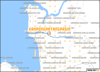 map of Kampong Matang Pasir