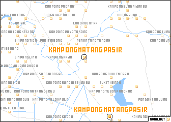 map of Kampong Matang Pasir