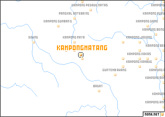 map of Kampong Matang