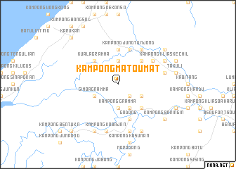 map of Kampong Matoumat