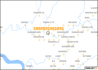 map of Kampong Medang