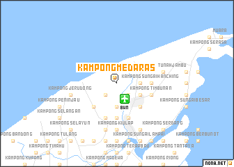 map of Kampong Medaras