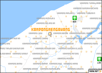 map of Kampong Mengawang