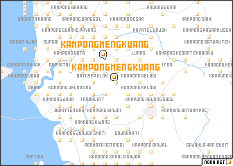 map of Kampong Mengkuang