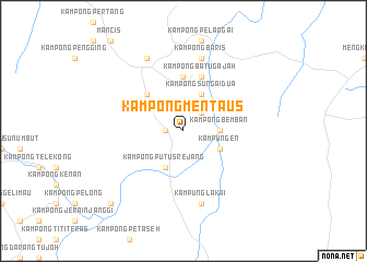 map of Kampong Mentaus