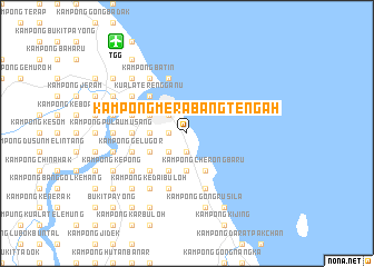 map of Kampong Merabang Tengah