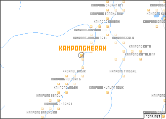 map of Kampong Merah