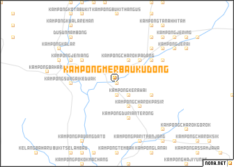 map of Kampong Merbau Kudong