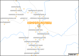 map of Kampong Merbau