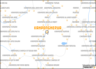 map of Kampong Merua