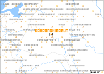 map of Kampong Minarut