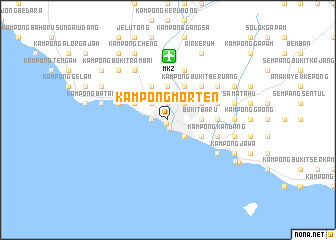 map of Kampong Morten