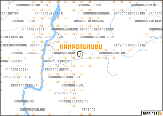 map of Kampong Mubu