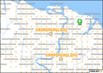 map of Kampong Mulong