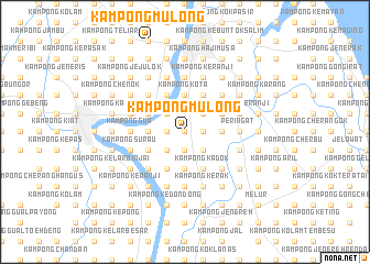 map of Kampong Mulong