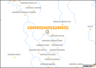 map of Kampong Munggu Apeng