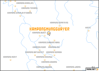 map of Kampong Munggu Ayer