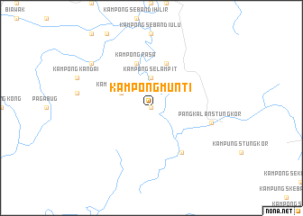 map of Kampong Munti