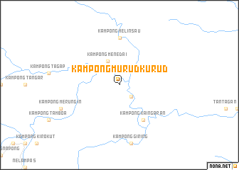 map of Kampong Murud Kurud