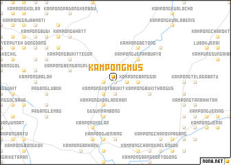 map of Kampong Mus