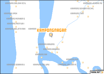 map of Kampong Nagar