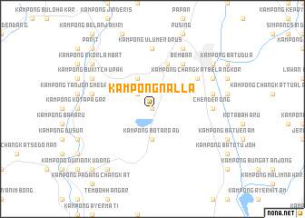 map of Kampong Nalla