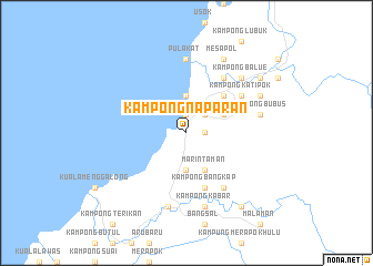 map of Kampong Naparan