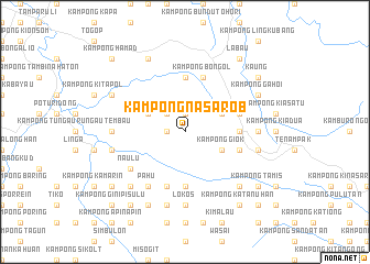 map of Kampong Nasarob