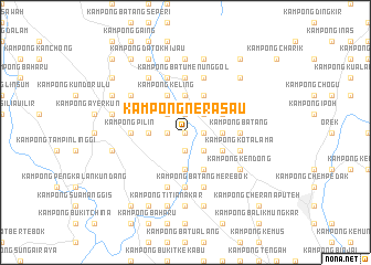 map of Kampong Nerasau