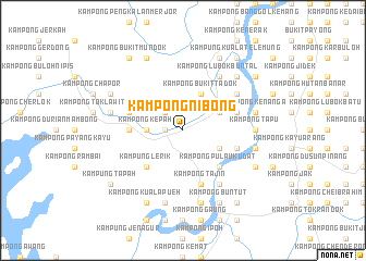 map of Kampong Nibong