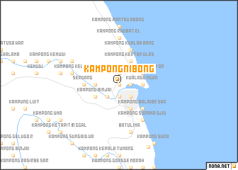 map of Kampong Nibong