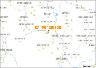 map of Kampong Nibon