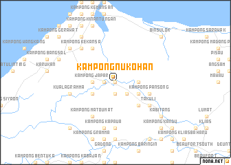 map of Kampong Nukohan