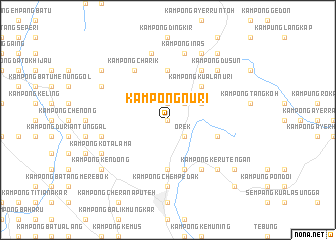map of Kampong Nuri