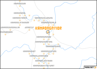 map of Kampong Nyior