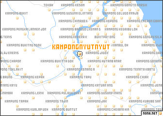 map of Kampong Nyut Nyut