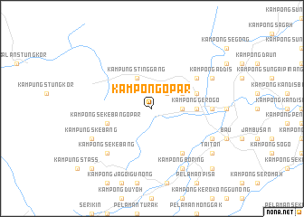 map of Kampong Opar