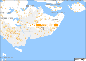 map of Kampong Pachitan