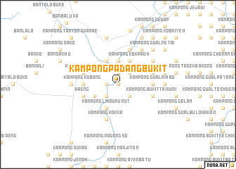 map of Kampong Padang Bukit