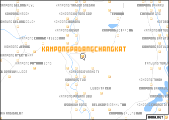 map of Kampong Padang Changkat