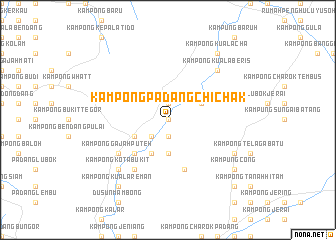 map of Kampong Padang Chichak