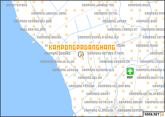 map of Kampong Padang Hang