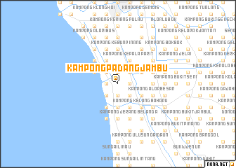 map of Kampong Padang Jambu