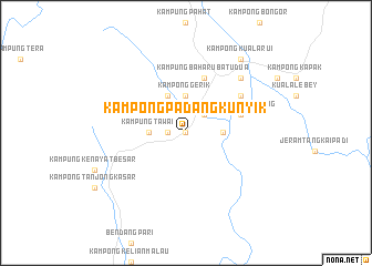 map of Kampong Padang Kunyik