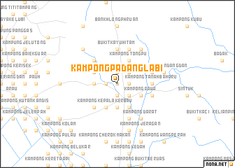 map of Kampong Padang Labi